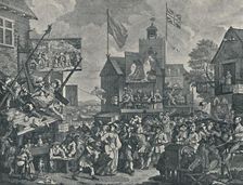 Southwark Fair, 1733 (1920). Artist: William Hogarth