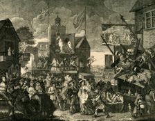 Southwark Fair. (After Hogarth's Picture) (c1878). Creator: Unknown