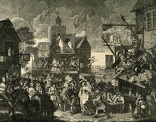 Southwark Fair. (After Hogarth's Picture) (c1878). Creator: Unknown