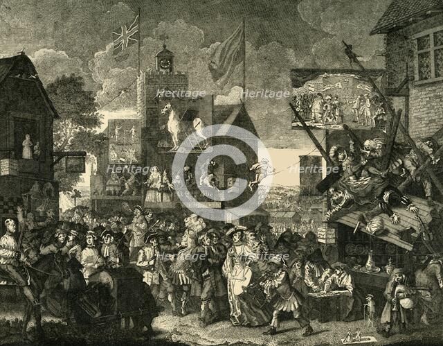 'Southwark Fair. (After Hogarth's Picture)', (c1878). Creator: Unknown.