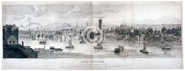 Southwark, London, 1807. Artist: Anon