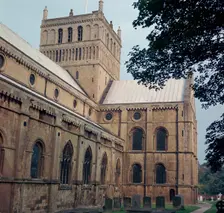 Southwell Minster in Nottinghamshire, 12th century