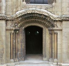 Southwell Minster in Nottinghamshire, 12th century