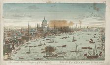 Southwest Prospect of London, 1760. Creator: Unknown