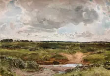 Southwold Common in August c1889. Artists: Otto Limited, Thomas Collier