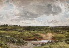 Southwold Common in August c1889. Artists: Otto Limited, Thomas Collier