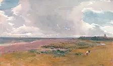 Southwold from the Beach c1860-1890, (1906). Creator: Thomas Collier