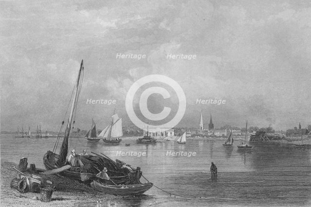 'Southampton', 1859. Artist: Edward Francis Finden.