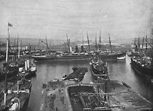 Southampton Docks c1896. Creator: Francis Godolphin Osbourne Stuart