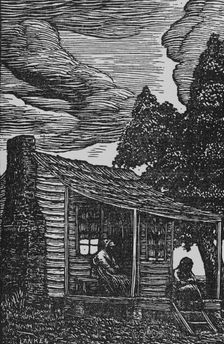 Southern countryside dwellings, 1926. Creator: Julius John Lankes