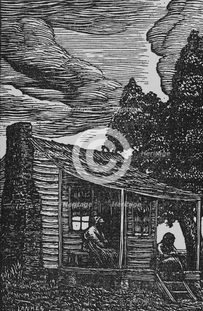 Southern countryside dwellings, 1926. Creator: Julius John Lankes.