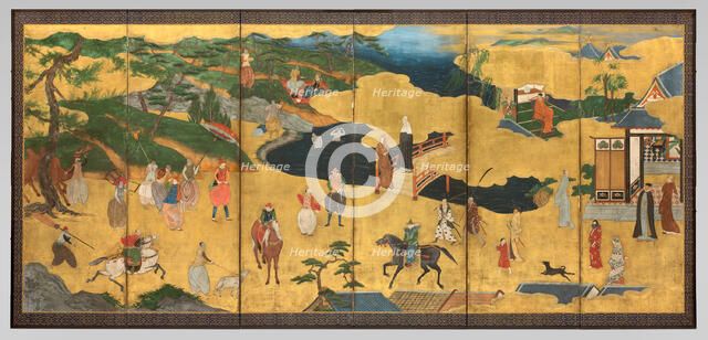 Southern Barbarians, mid 17th century. Creator: Unknown.