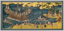 Southern Barbarians, mid 17th century. Creator: Unknown