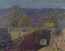Southern landscape in mistral weather, 1922. Creator: Pierre Bonnard