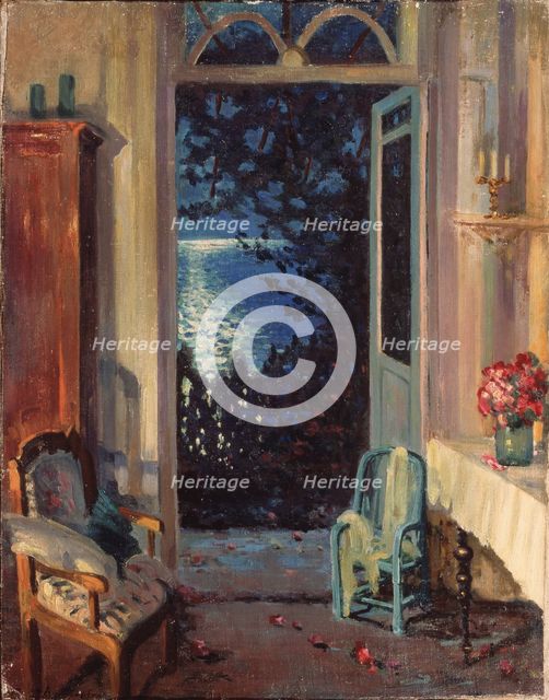Southern night, 1915. Artist: Vinogradov, Sergei Arsenyevich (1869-1938)