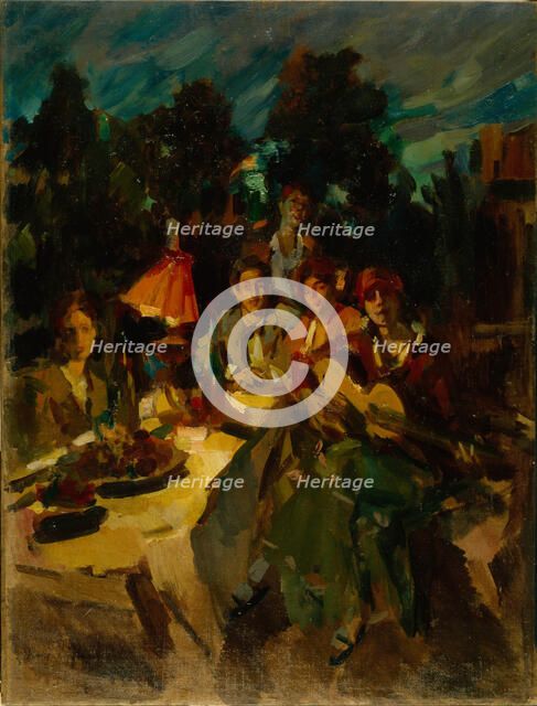 Southern Night. Artist: Korovin, Konstantin Alexeyevich (1861-1939)