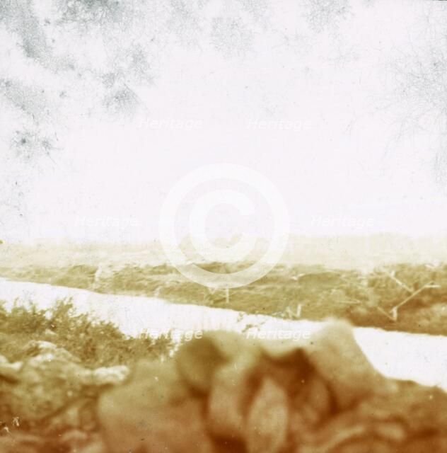 Southern sector, Diksmuide, Belgium, c1914-c1918. Artist: Unknown.