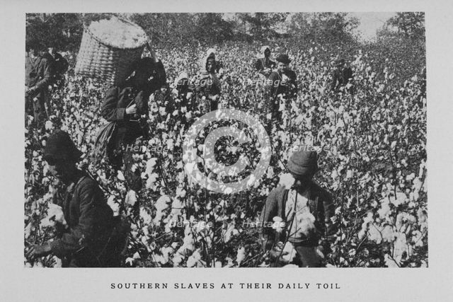 Southern slaves at their daily toil, 1925. Creator: Unknown.