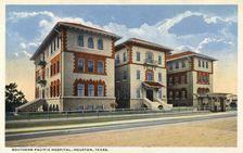 Southern Pacific Hospital, Houston, Texas, USA, 1914