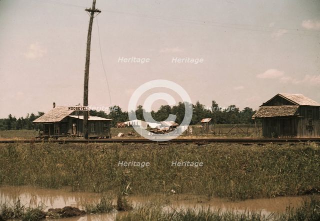 Southern U.S. ... Louisiana?, ca. 1940. Creator: Marion Post Wolcott.
