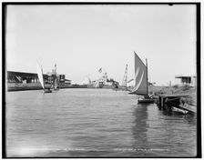 Southern Yacht Club, West End, New Orleans, c1900. Creator: Unknown