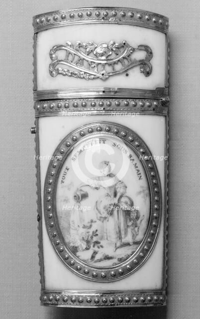 Souvenir, 1781-82. Creator: Unknown.