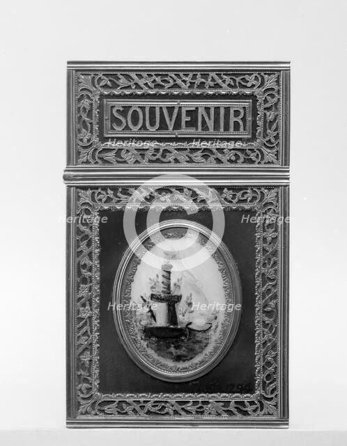 Souvenir, 1781-82. Creator: Unknown.