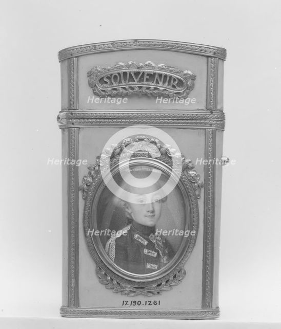 Souvenir, ca. 1769-70. Creator: C. B..