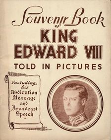 Souvenir Book of King Edward VIII: Told in Pictures, 1937