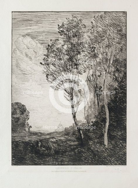 Souvenir d’Italie, 1863. Artist: Jean-Baptiste-Camille Corot.