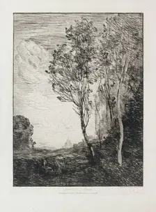 Souvenir d’Italie, 1863. Artist: Jean-Baptiste-Camille Corot
