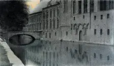 Souvenir de Flandre. Un canal, 1904. Creator: Khnopff, Fernand (1858-1921)