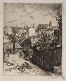 Souvenir de St. Denis, 1913. Creator: Auguste Louis Lepère (French, 1849-1918)