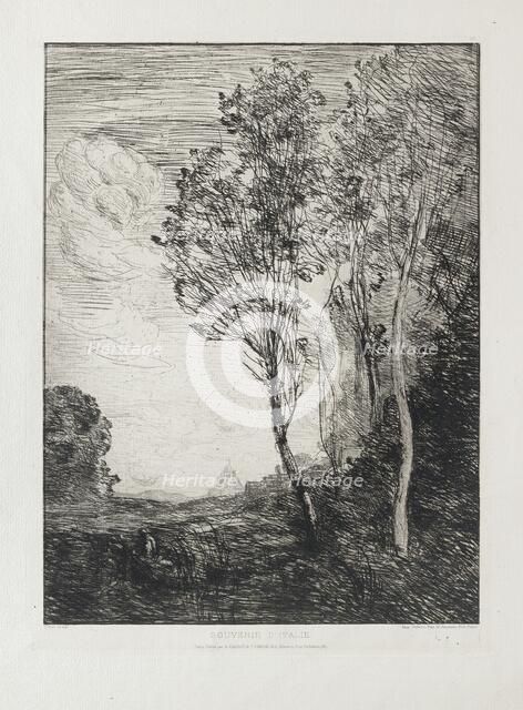 Souvenir d’Italie, 1863. Artist: Jean-Baptiste-Camille Corot.