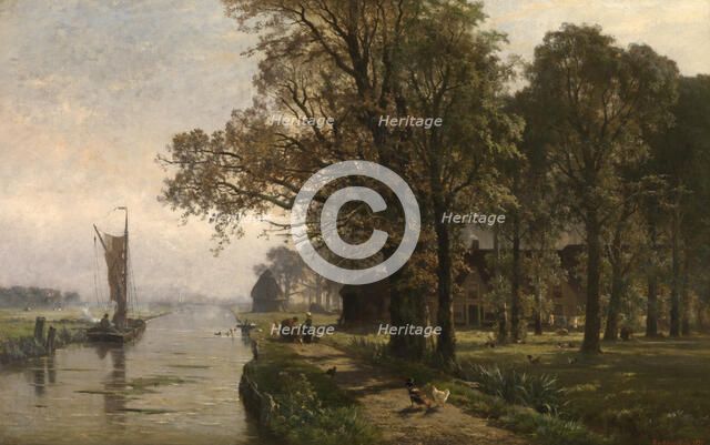 Souvenir of Gouda, 1878. Creator: Edmond de Schampheleer.