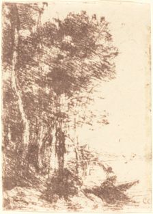 Souvenir of Fampoux (Souvenir de Fampoux), 1854. Creator: Jean-Baptiste-Camille Corot