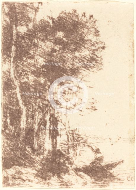 Souvenir of Fampoux (Souvenir de Fampoux), 1854. Creator: Jean-Baptiste-Camille Corot.