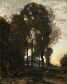 Souvenir of Italy, 1855/60. Creator: Jean-Baptiste-Camille Corot