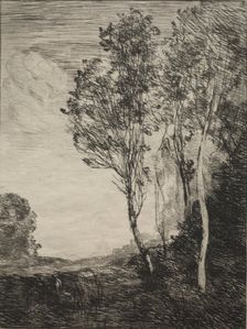 Souvenir of Italy, 1866. Creator: Jean Baptiste Camille Corot (French, 1796-1875); Cadart and Chevalier