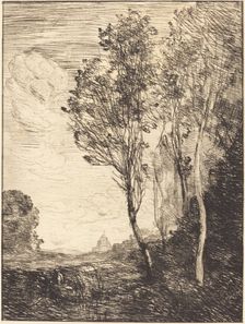 Souvenir of Italy (Souvenir d'Italie), 1866. Creator: Jean-Baptiste-Camille Corot