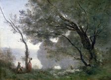 Souvenir of Montefontaine 1864. Artist: Jean-Baptiste-Camille Corot