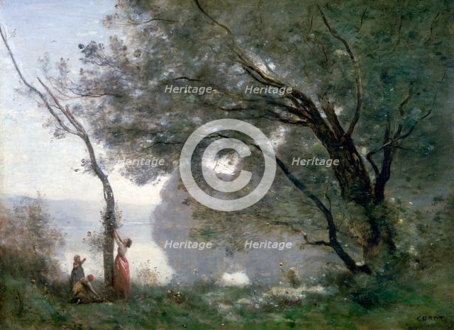 'Souvenir of Montefontaine', 1864. Artist: Jean-Baptiste-Camille Corot    