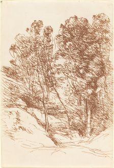 Souvenir of the Sole Valley (Souvenir de la Vallee de la Sole), 1871. Creator: Jean-Baptiste-Camille Corot