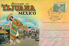 Souvenir of Tijuana, Mexico c1939
