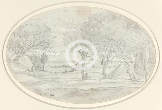 Souvenir of Tuscany, 1844. Creator: Jean-Baptiste-Camille Corot.