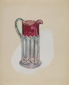 Souvenir Pitcher, c. 1936. Creator: Ralph Atkinson