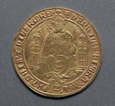 Sovereign (obverse), 1544-1547. Creator: Unknown