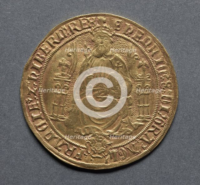Sovereign (obverse), 1544-1547. Creator: Unknown.