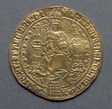 Sovereign (obverse), 1526-1544. Creator: Unknown
