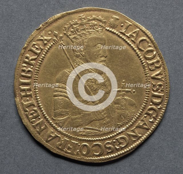 Sovereign (obverse), 1603-1604. Creator: Unknown.